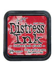 TIM HOLTZ DISTRESS INK PAD - LUMBERJACK PLAID